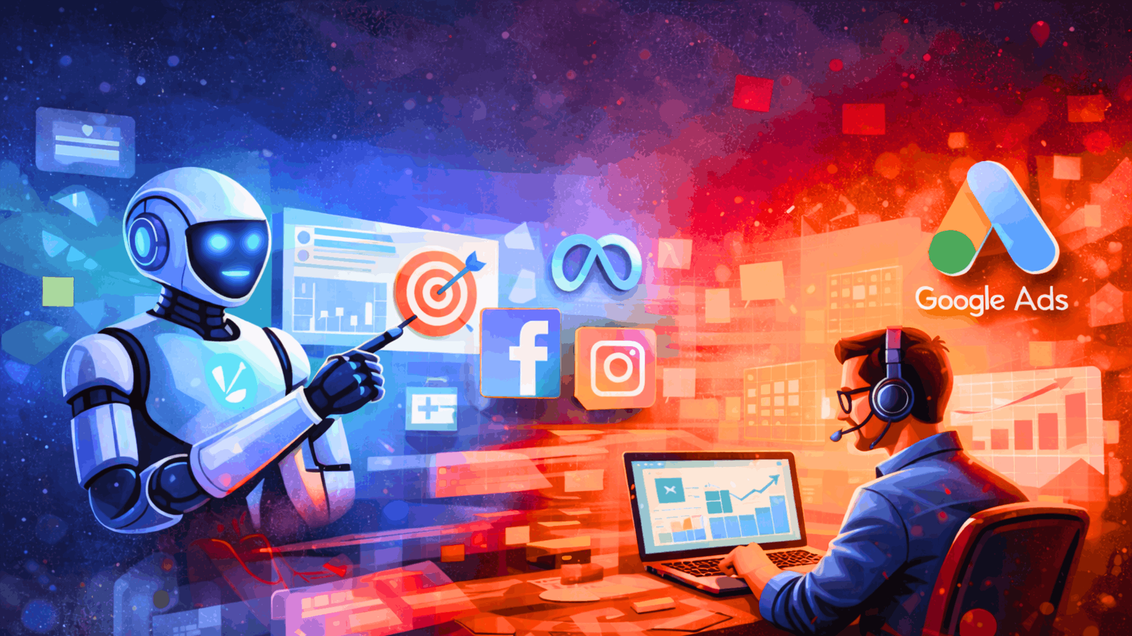 Kako AI preuzima optimizaciju kampanja na platformama poput Meta i Google Ads