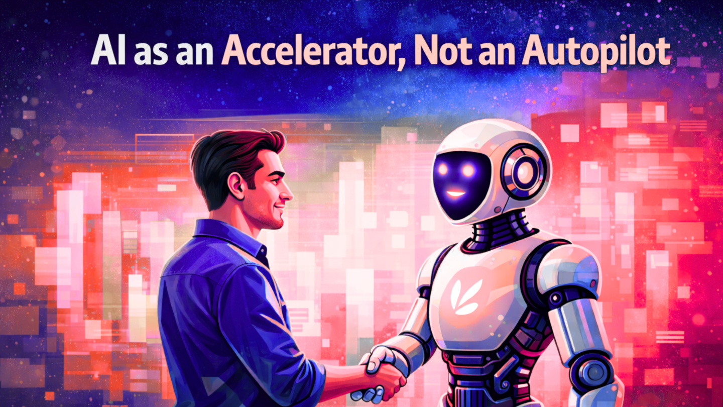 AI as an Accelerator, Not an Autopilot