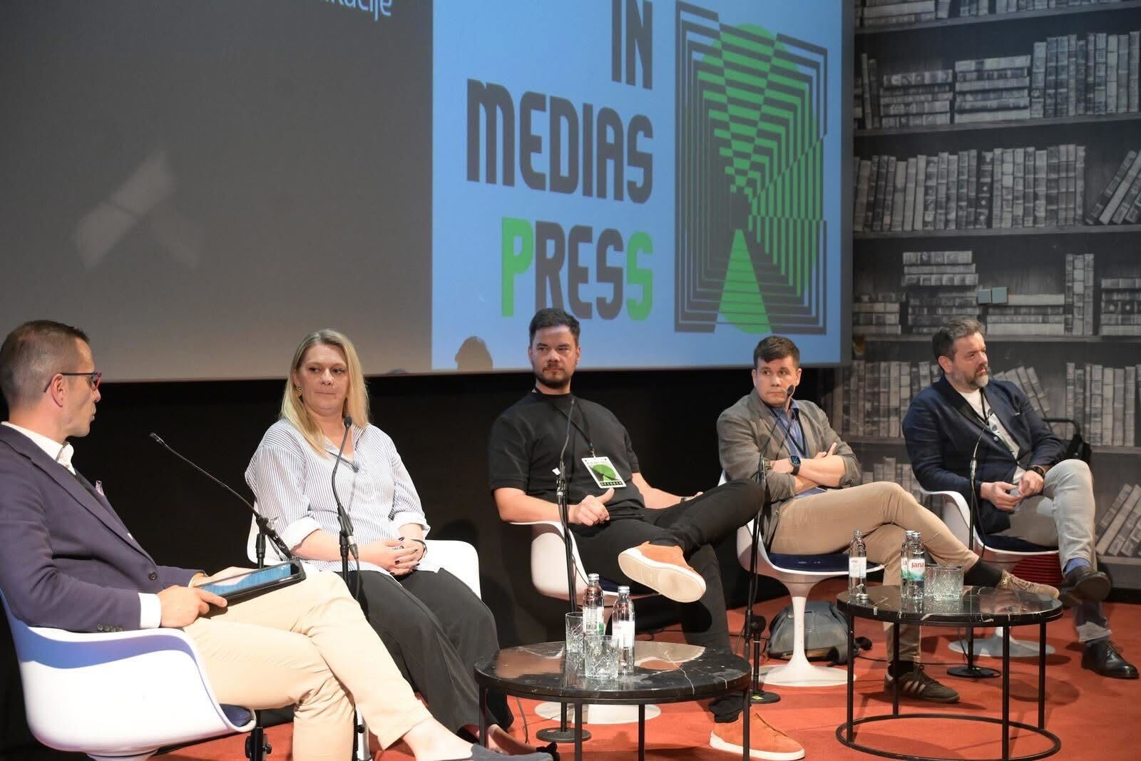 Petar Tanta moderira panel Sadržaj je zaključan na konferenciji In medias press